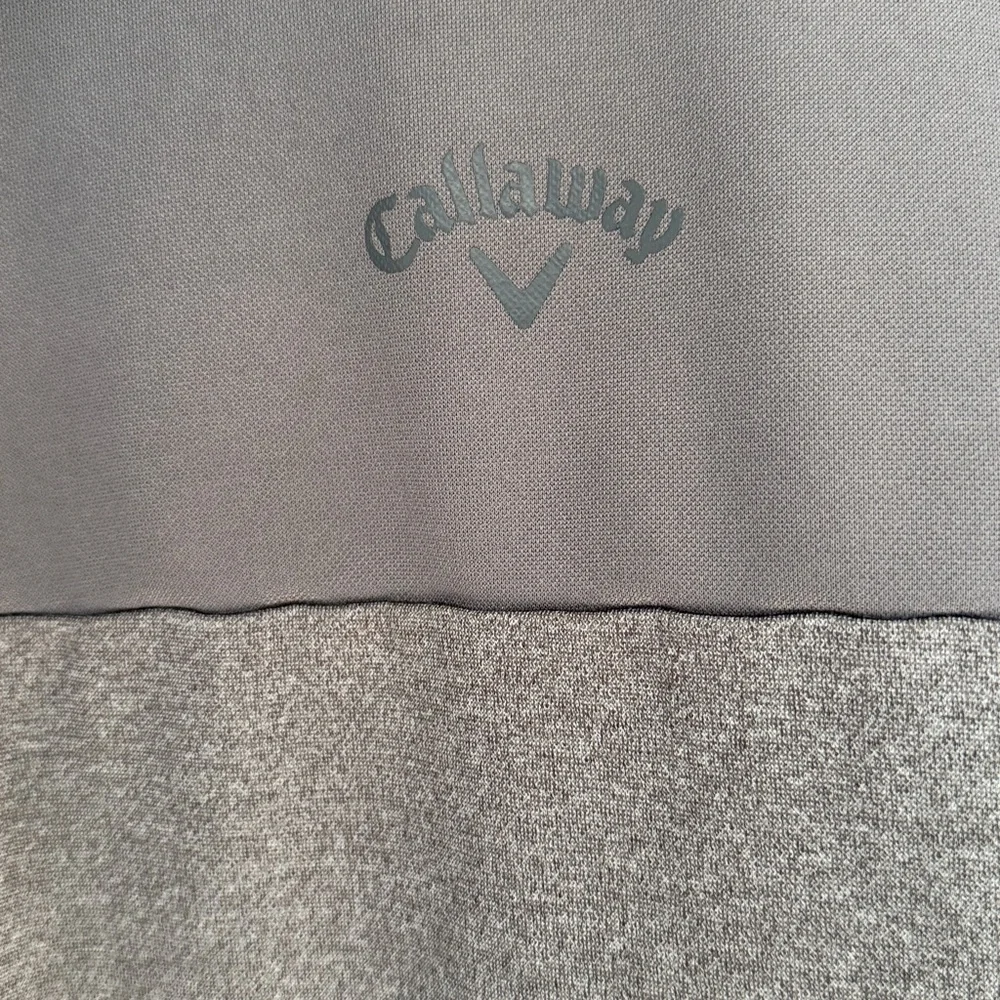Callaway Gray Quarter-Zip Pullover